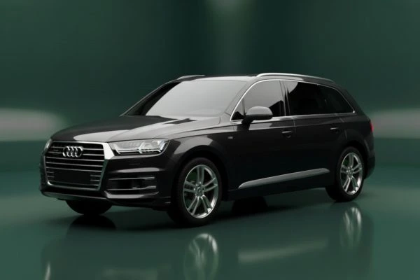 Audi Q7 SUV Black chauffeur melbourne