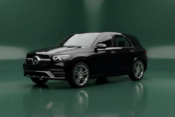 Mercedes GLE 2021 Black chauffeur melbourne